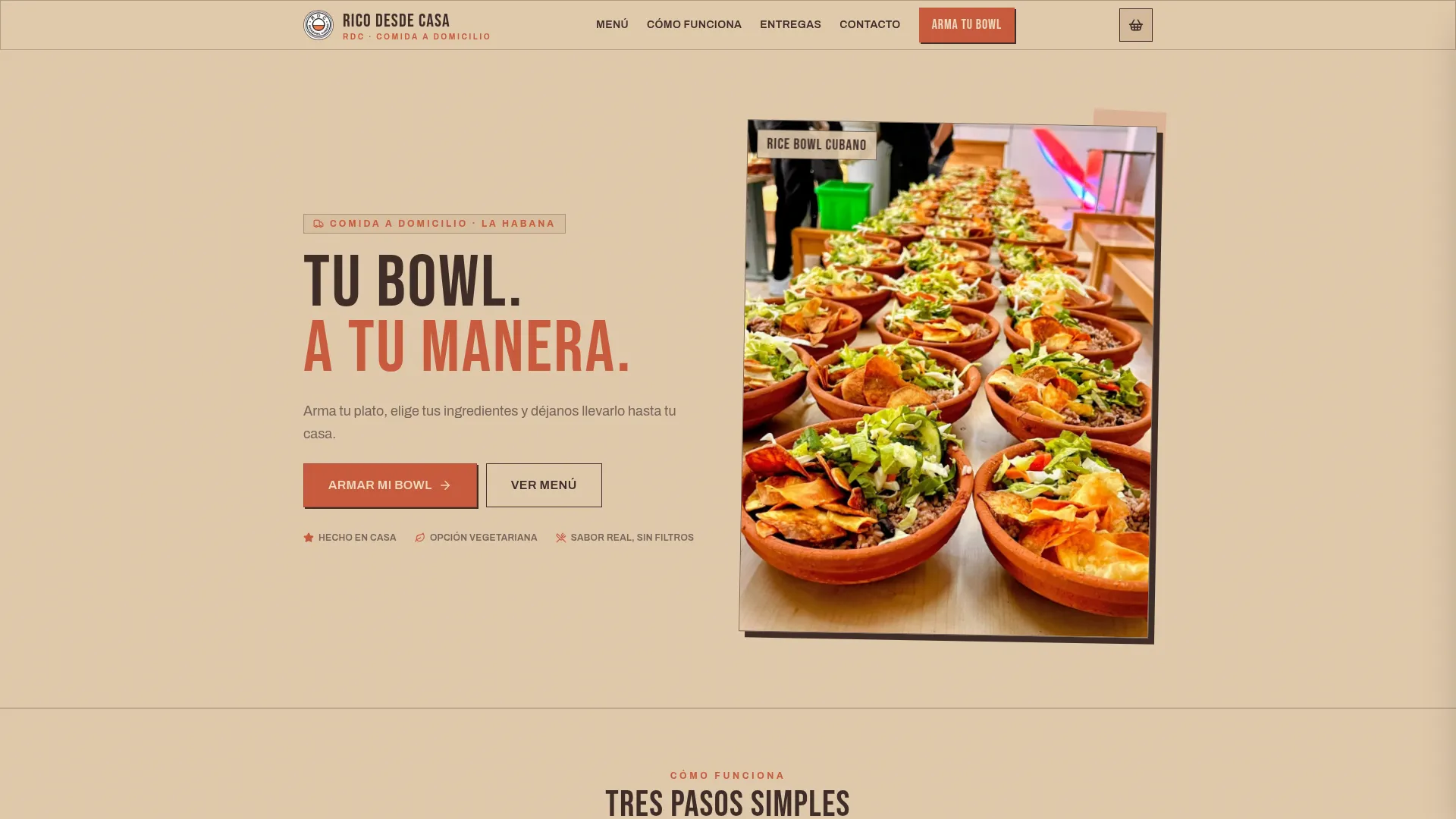 Rico Desde Casa — project visual